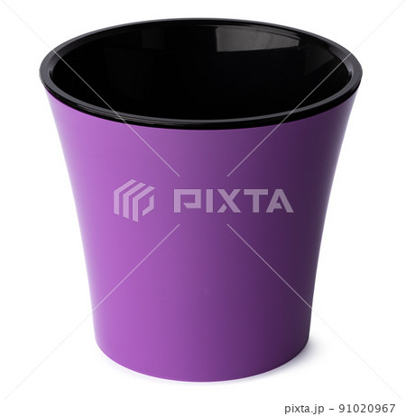Flower pot for house plant isolated on white 91020967