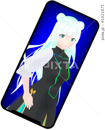 vtuberとスマホ vtuberとスマホ 91021675