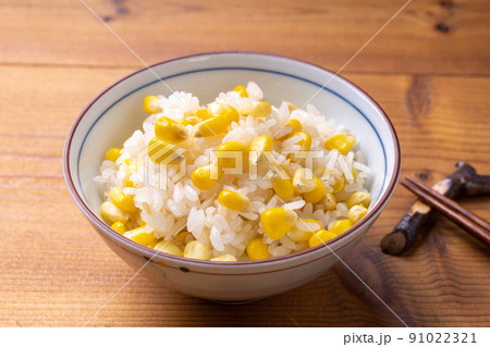 とうもろこしの炊き込みご飯 91022321