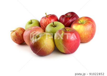 Fuji, gala, granny smith and braeburn apples 91022852