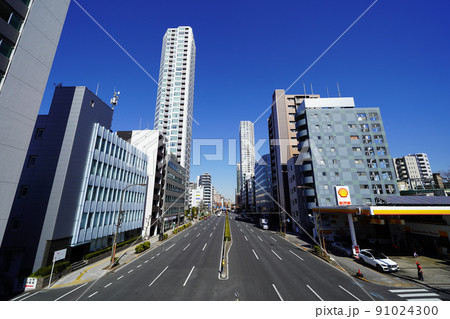 東京　高輪の風景 91024300