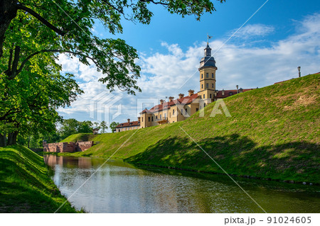 Nesvizh Castle is a castle of the Radziwill family. Nesvizh Castle is a castle of the Radziwill family. 91024605