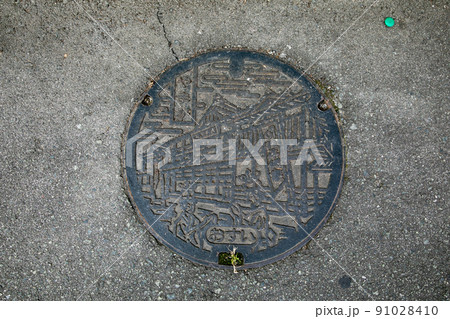 八千代座 デザイン マンホール 熊本県 山鹿市 八千代座 デザイン マンホール 熊本県 山鹿市 91028410