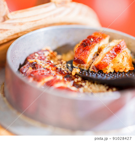 ひつまぶし　うなぎ　【 名古屋 グルメ の イメージ 】 91028427