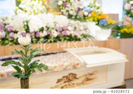 冠婚葬祭 葬儀のイメージ素材 冠婚葬祭 葬儀のイメージ素材 91028572