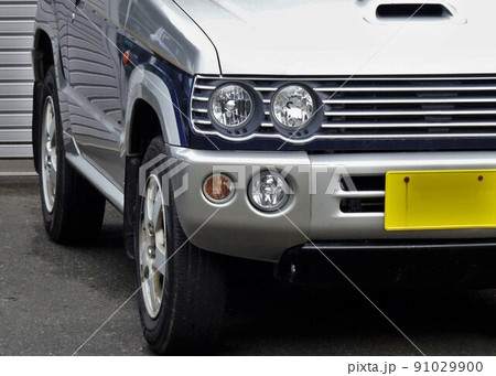 自動車イメージ　三菱パジェロミニリンクスのフロントマスク 91029900