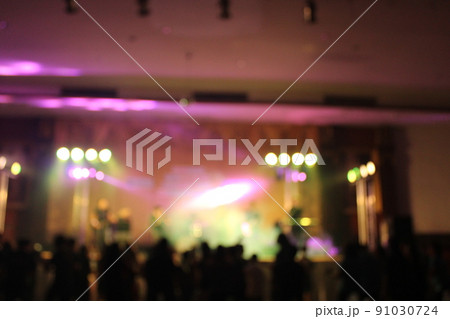 The party has blurred people. 91030724