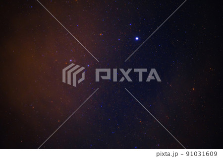 Stars on tbackground of the night starry sky 91031609
