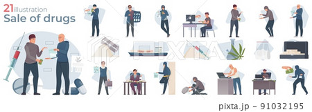 Drug Trade Composition Set 91032195