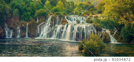 Waterfalls at Krka 91034872