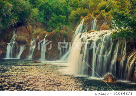 Waterfalls at Krka 91034873