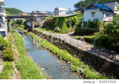 【窪川駅】見付側沿いの街並み 91037020