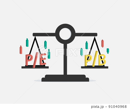 PE ratio or price to earnings compare to PB or Price to Book value Ratio 91040968