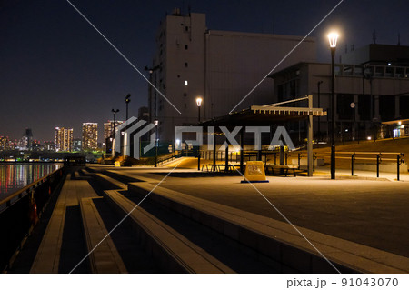 東京 豊海運動公園 夜景(2022年2月) 東京 豊海運動公園 夜景(2022年2月) 91043070