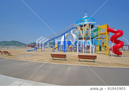 北九州市小倉南区の曽根東臨海スポーツ公園遊具 北九州市小倉南区の曽根東臨海スポーツ公園遊具 91043905