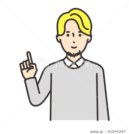外国人 男性 ポーズ 指をさす 外国人 男性 ポーズ 指をさす 91044267