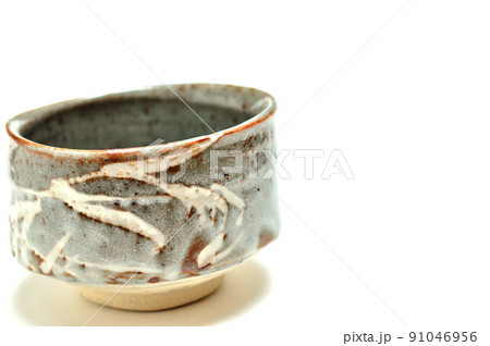 鼠志野の抹茶茶碗 91046956