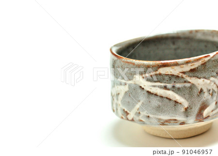 鼠志野の抹茶茶碗 鼠志野の抹茶茶碗 91046957