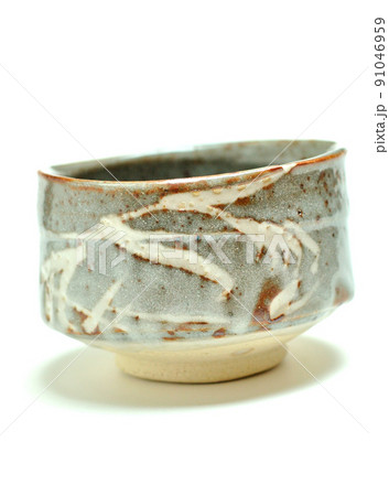 鼠志野の抹茶茶碗 91046959