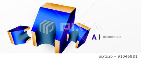 Vector abstract background 91046981