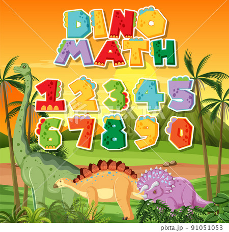 Counting number 0 to 9 for kids 91051053