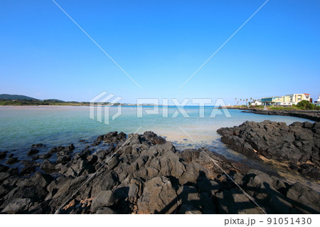 済州島 ビーチ 海水浴場 91051430