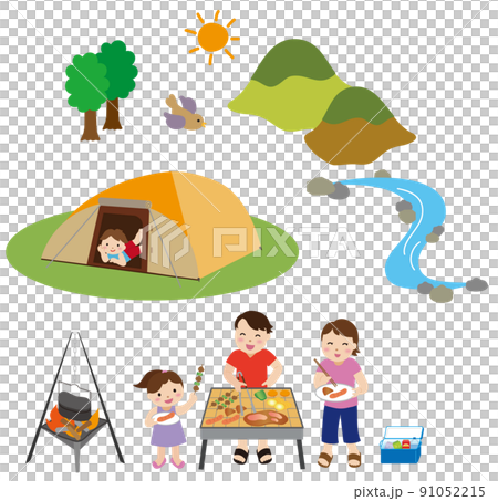 夏キャンプ 91052215