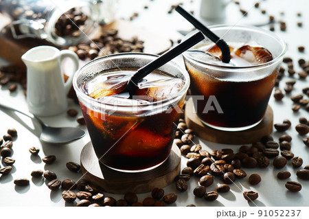 夏のアイスコーヒー 夏のアイスコーヒー 91052237