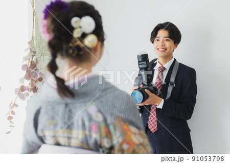 卒業式　袴　カメラマン 91053798