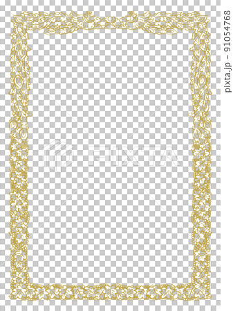 Hand-painted certificate / certificate template frame Hand-painted certificate / certificate template frame 91054768