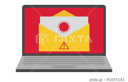 Email phishing. The email that came to the email contains a malicious virus.  91055181