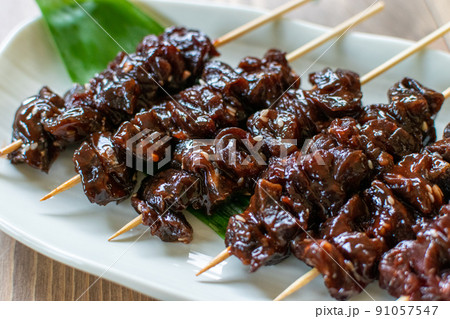 鯨肉の南蛮漬け串 91057547