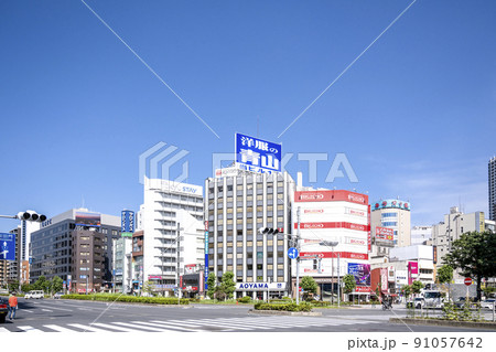 東京の都市風景 五反田 東京の都市風景 五反田 91057642