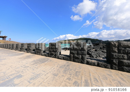 済州島 ビーチ 海水浴場 91058166