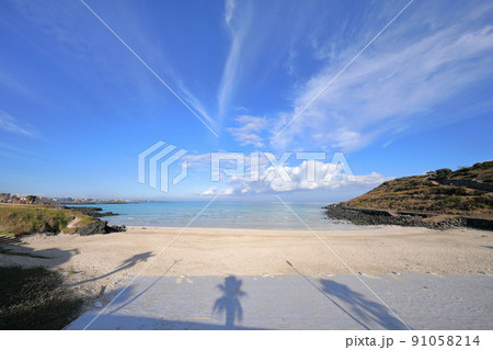 済州島 ビーチ 海水浴場 91058214