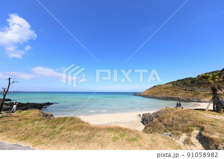 済州島 ビーチ 海水浴場 91058982