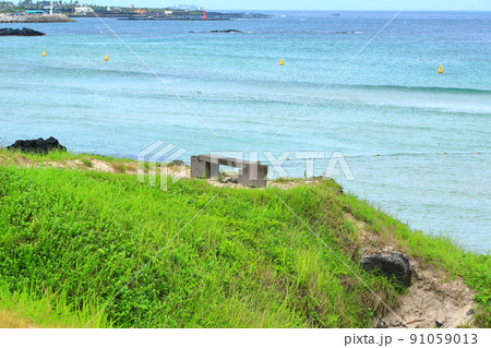 済州島 ビーチ 海水浴場 91059013