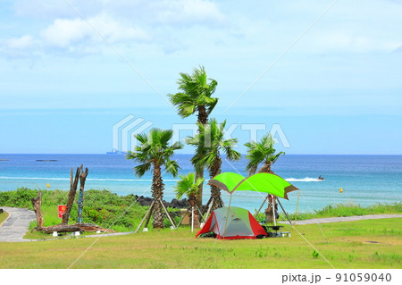 済州島 ビーチ 海水浴場 91059040