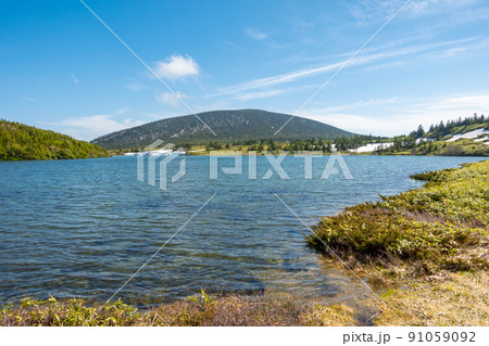 鎌沼 酸ヶ平湿原 鎌沼 酸ヶ平湿原 91059092