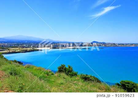 済州島 ビーチ 海水浴場 91059623