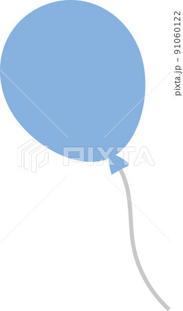 風船_1個_青色の風船 91060122