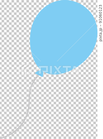 _1 個氣球_淺藍色氣球 _1 個氣球_淺藍色氣球 91060123