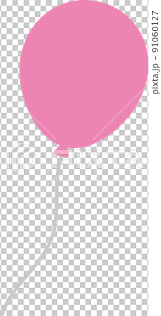 風船_1個_ピンクの風船 91060127