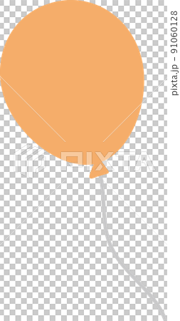 _1 個氣球_橙色氣球 _1 個氣球_橙色氣球 91060128