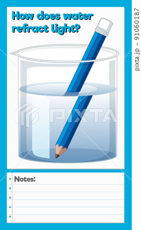 Science Experiment Log Worksheet of water refract light Science Experiment Log Worksheet of water refract light 91060187