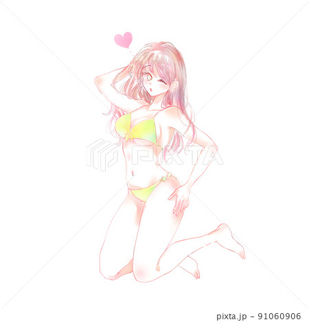 セクシーな女性 ビキニのイラスト素材 [91060906] - PIXTA