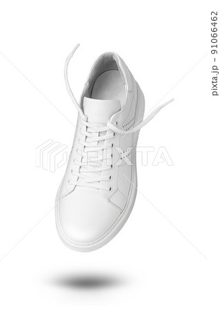 One White sneaker and floating rope 91066462