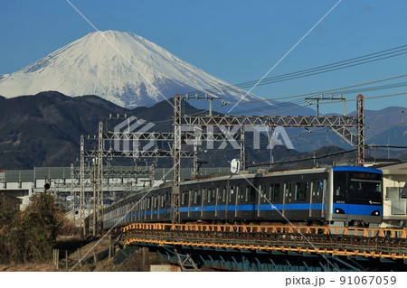 富士山と小田急4000形 富士山と小田急4000形 91067059