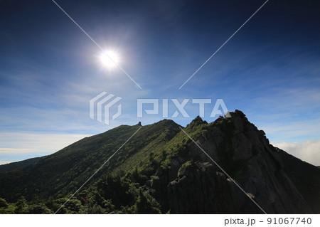 金峰山の稜線 金峰山の稜線 91067740