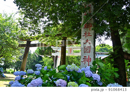 群馬県伊勢崎市下渕名の大國神社 91068413